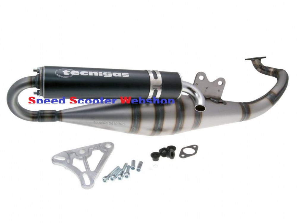 Yamaha aerox 100 tuning TECNIGAS RS II kipufogó